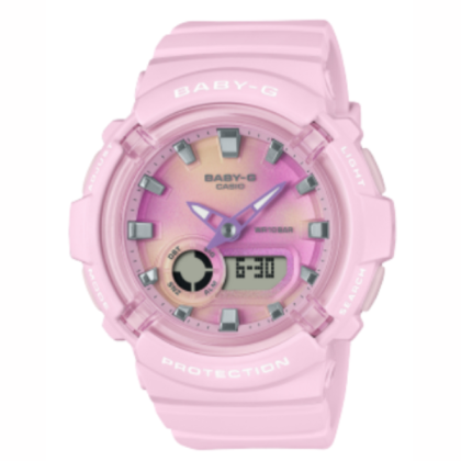 Casio Baby-G BGA-280TD-4A Light Pink Resin Band Women Sports Watch
